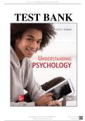 TEST BANK Understanding Psychology&comma; 15th Edition By Robert Feldman