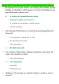 FINRA SIE Exam Review 2026&sol;2027 &vert; Verified Questions & Answers &vert; Securities Industry Essentials &vert; Complete Study Guide &vert; Latest Update &vert; Graded A&plus;
