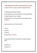 HOSA Healthcare Issues Exam &lpar;2 Latest Versions&rpar; &vert;&vert;Jus Out&excl;&excl;&excl; 