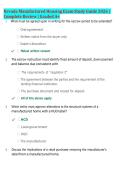 Nevada Manufactured Housing Exam Study Guide 2026&sol;2027 &vert; Complete Review &vert; Practice Questions & Verified Answers &vert; Nevada Licensing & Regulations &vert; Latest Update &vert; Graded A&plus;