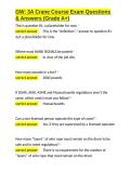 GW 3A Crane Course Exam Questions & Answers &lpar;Grade A&plus;&rpar;&period;docx&NewLine;&NewLine;