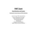 PHR&reg; Exam Actual Questions and Answers Professional in Human Resources &lpar;PHR&rpar; Certification&NewLine;