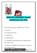 IAAO Course 201 2026&sol;2027 &vert; 80&plus; Questions & Answers &vert; Land Valuation&comma; Appraisal&comma; Highest & Best Use & Mass Appraisal &vert; International Association of Assessing Officers