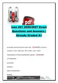 IAAO Course 201 2026&sol;2027 Exam &vert; 45&plus; Questions & Answers &vert; Land Valuation&comma; Highest & Best Use&comma; Appraisal & Assessment Statistics &vert; International Association of Assessing Officers