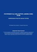 Pathfinder HLZ &lpar;Helicopter Landing Zone&rpar; Exam &ndash; Comprehensive Practice 2026&sol;2027 Edition