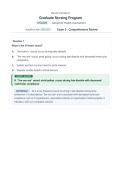 NSG500 &sol; NSG 500 Exam 2 &lpar;Latest 2026 &sol; 2027&rpar;&colon; Advanced Health Assessment Complete Review &vert; Questions and Verified Answers &vert; 100&percnt; Correct &vert; Grade A - Wilkes