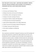 BCOT FIRE SAFETY ACTUAL EXAM &ndash; QUESTIONS AND ANSWERS &vert; VERIFIED&NewLine;AND WELL DETAILED ANSWERS &vert; EXAM TESTBANK &vert; PLUS RATIONALES &vert;&NewLine;DOWNLOAD AND PASS &vert; LATEST EXAM UPDATE 2026&sol;2027