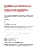 COMSAE Phase 1 Form 115&ndash;Style Practice Exam &NewLine;2026&NewLine;Questions&comma; Answers & Detailed Rationales &mdash;&NewLine;COMLEX-USA Level 1 Preparation