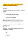 TBS Phase 2 Exam &vert; Complete Practice Questions&comma; Correct &NewLine;Answers & Detailed Rationales &lpar;2026&sol;2027&rpar;  
