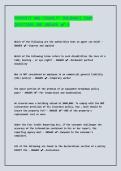 PROPERTY AND CASUALTY INSURANCE EXAM QUESTIONS AND ANSWERS&period;&sol;UPDATED &sol;JUST RELEASED&excl;&excl;&excl;&excl;
