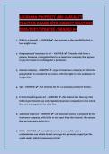 LOUISIANA PROPERTY AND CASUALTY PRACTICE EXAMS WITH CORRECT SOLUTIONS 2026&period;