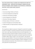 WGU D658 INSTRUCTIONAL PLANNING AND PRESENTATION OBJECTIVE&NewLine;ASSESSMENT EXAM &ndash; QUESTIONS AND ANSWERS &vert; VERIFIED AND WELL&NewLine;DETAILED ANSWERS &vert; EXAM TESTBANK &vert; PLUS RATIONALES &vert; DOWNLOAD&NewLine;AND PASS &vert; LATEST EXAM UPDATE 2026&sol;2027