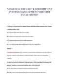 NR568 Exam Compilations with Complete & Verified Solutions