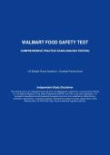 Walmart Food Safety Test &ndash; Comprehensive Practice Exam 2026&sol;2027 Edition