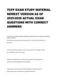 TCFP Study Guide &vert; Texas Commission on Fire Protection Practice Questions&comma; Answers & Exam Review 2026&sol;2027