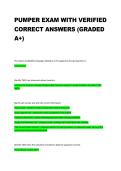 Pumper Exam Study Guide &vert; Fire Pump Operator Practice Questions&comma; Answers & Exam Review 2026&sol;2027