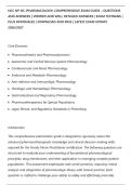 NCC NP-BC &lpar;PHARMACOLOGY&rpar; COMPREHENSIVE EXAM GUIDE &ndash; QUESTIONS&NewLine;AND ANSWERS &vert; VERIFIED AND WELL DETAILED ANSWERS &vert; EXAM TESTBANK &vert;&NewLine;PLUS RATIONALES &vert; DOWNLOAD AND PASS &vert; LATEST EXAM UPDATE&NewLine;2026&sol;2027