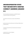 Driver Operator State Exam Study Guide &vert; Fire Apparatus Driver Operator Practice Questions & Exam Review 2026&sol;2027