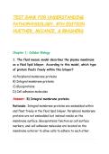 TEST BANK FOR UNDERSTANDING &NewLine;PATHOPHYSIOLOGY&comma; 8TH EDITION &NewLine;HUETHER&comma; MCCANCE&comma; & BRASHERS 