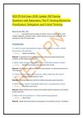  HESI RN Exit Exam &vert; NGN Nursing Questions &NewLine;&vert; 2026 HESI Nursing Exit Exam Questions &NewLine;&lpar;Latest PDF Update&rpar;