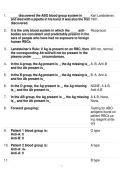 Immunology I Chapter 5 &ndash; ABO Blood Group 2026&sol;2027 &ndash; Study Guide&comma; Practice Questions & Exam Review