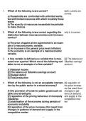 ECS1601 2026&sol;2027 &ndash; Macroeconomics I Study Guide&comma; Practice Questions&comma; Answers & Exam Review