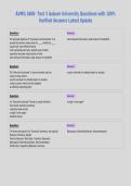 AVMG 3600- Test 3 Auburn University Questions with 100&percnt;&NewLine;Verified Answers Latest Update