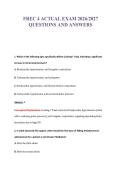 FREC 4 ACTUAL EXAM 2026&sol;2027&NewLine;QUESTIONS AND ANSWERS