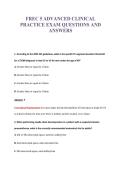 FREC 5 ADVANCED CLINICAL&NewLine;PRACTICE EXAM QUESTIONS AND&NewLine;ANSWERS