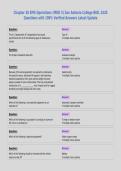 Chapter 38 EMS Operations &lpar;MOD 5&rpar; San Antonio College BIOL 2420&NewLine;Questions with 100&percnt; Verified Answers Latest Update