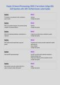 Chapter 18 General Pharmacology &lpar;MOD 3&rpar; San Antonio College BIOL&NewLine;2420 Questions with 100&percnt; Verified Answers Latest Update&NewLine;