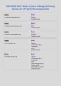 BSNC 5000 OB British Columbia Institute of Technology &lpar;Bcit&rpar; Nursing&NewLine;Questions with 100&percnt; Verified Answers Latest Update