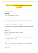 DCJS Test Questions with Verified Correct&NewLine;Answers