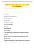 DCJS Exam Review Questions with Verified&NewLine;Correct Answers