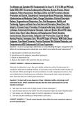 The Ultimate and Complete HESI Fundamentals Exit Exam V1&comma; V2 & V3 RN and PN Study Guide 2026&ndash;2027&comma; Covering Fundamentals of Nursing&comma; Nursing Process&comma; Clinical Judgment&comma; Patient Assessment&comma; Vital Signs&comma; Safety and Fall Prevention&comma; Infection Prevention and 