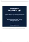 WFT Schade Particulier 2026 &vert; Complete Examenvoorbereiding &vert; theorie &plus; 80 oefenvragen & antwoorden met uitleg &plus; 14-dagen studieplan en begrippenregister