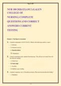 NUR 100 Exam 2&colon; Fundamentals of Nursing Practice