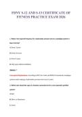 FDNY S-12 AND S-13 CERTIFICATE OF&NewLine;FITNESS PRACTICE EXAM 2026