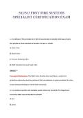 S12&sol;S13 FDNY FIRE SYSTEMS&NewLine;SPECIALIST CERTIFICATION EXAM