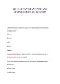 S12 S13 FDNY STANDPIPE AND&NewLine;SPRINKLER EXAM 2026&sol;2027