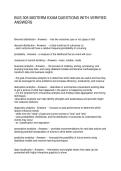 BUS 305 MIDTERM EXAM QUESTIONS WITH VERIFIED ANSWERS