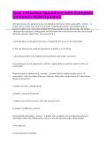 Quiz I-Practice Questions with Complete Solutions 2026 Updated&period;&NewLine;&NewLine;