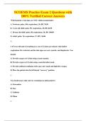 NCOEMS Practice Exam 2 Questions with&NewLine;100&percnt; Verified Correct Answers