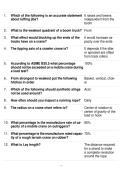 NCCCO Core Exam Study Guide 2026&sol;2027 &vert; Practice Questions&comma; Answers & Crane Certification Exam Review