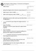 3A2 Chapter 4 Piping Design &sol; Connections & Supports Study Guide &sol; Score 100&percnt; &sol; 2025 Update &sol; Exam Prep&NewLine;&NewLine;