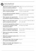 PA & Clinical Practice Exam Prep &sol; Chapter 5 Study Guide &sol; Score 100&percnt; &sol; 2025 Update &sol; Practice Questions&NewLine;&NewLine;
