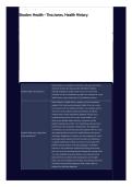 Shadow Health Tina Jones Health History 2026&sol;2027 &vert; Practice Questions&comma; Answers & Comprehensive Assessment Review