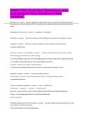 BMSC 230- Final Test Questions with Guaranteed Pass Solutions 2026 Updated&period;