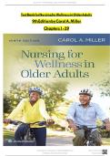 Test Bank For Nursing for Wellness in Older Adults Ninth&comma; North American Edition by Carol A Miller &vert;&vert;ISBN&colon;9781975179137