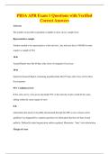 PRSA APR Exam 1 Questions with Verified&NewLine;Correct Answers